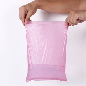 Sacs à déjections canines biodégradables et compostables personnalisés en gros, écologiques, avec poignée, en rouleaux, imprimés - Product Image 4