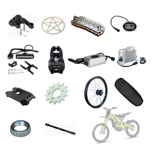 슈퍼베일 전기 더트 바이크 라이트 비 펜더 배터리 브레이크 서라운드 스로틀 예비 부품 울트라 비 전기 자전거 부품 액세서리 - Product Image 1