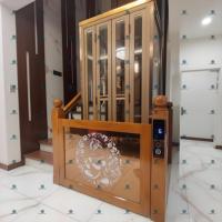 Hidrolik Ev Tipi Asansör 2 3 Katlı Lüks Ev Asansörü Mini Villa Yolcu Asansörü