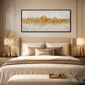 HOLA Luxury Abstract Silk <b>Painting</b> Wall Art Home Decor Handmade Silk Fabric Textured Design Vietnam Manufacturer OEM ODM - Product Image 2