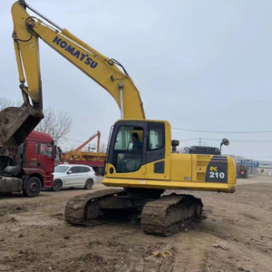 Excavadora de Orugas Komatsu PC210-8 Original para Obras de Construcción con PLC y Rodamientos, Peso Operativo de 21 Toneladas - Product Image 4