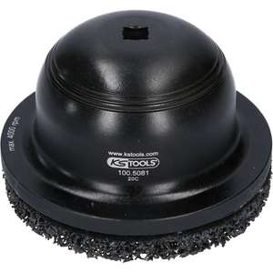 KS TOOLS-100,5080 Juego de amoladoras de cubo de rueda de aluminio, Ø 150mm, Ø interno 90 mm (2 uds)-EAN 4042146862476 FRENOS Y RUEDAS - Product Image 1