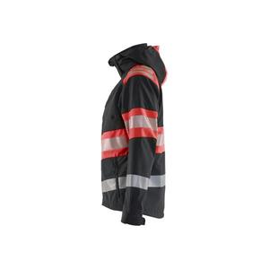 BLAKLADER - 440425139955S Women’s <b>Hi</b>-<b>Vis</b> <b>Softshell</b> <b>jacket</b> Black/Red - EAN 7330509882313 <b>HI</b>-<b>VIS</b> WORKWEAR - Product Image 4