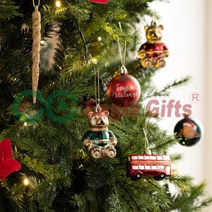 EAGLEGIFTS Adornos Navideños de Plástico Ecológico con Diseño Nórdico de Gran Bretaña, Francia, Alemania y República Checa, 70 Piezas - Product Image 6