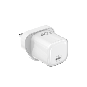 Justlink 60W ซูเปอร์ไวชนิด C PD3.2 AVS GAN เครื่องชาร์จไฟฟ้า USB C อะแดปเตอร์ติดผนังสำหรับอุปกรณ์มือถือแอนดรอยด์ - Product Image 1