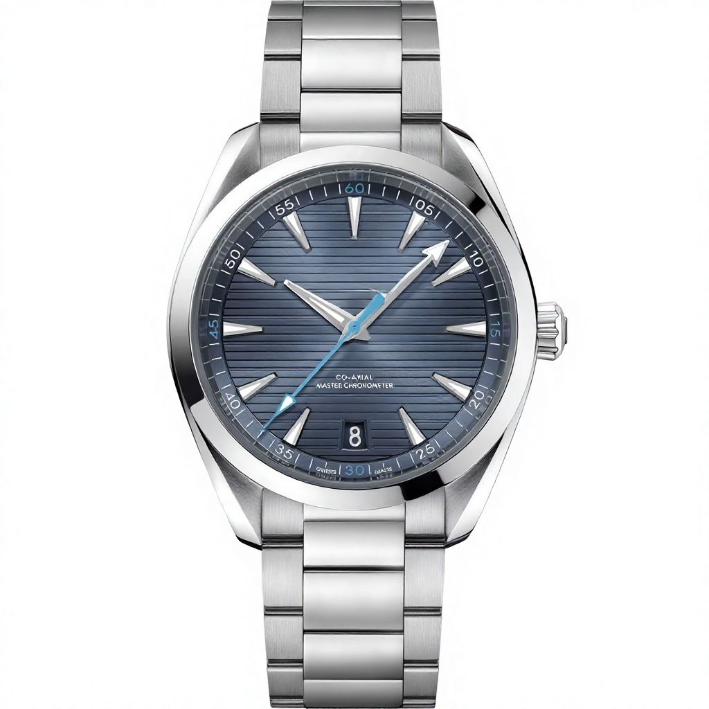 Light blue steel strap