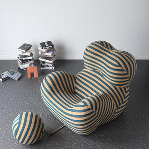 2024 nuevo sofá nueva llegada diseñador salón perezoso sala <span class=keywords><strong>de</strong></span> estar sillas cubre terciopelo - Product Image 4