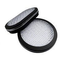 Luminaire LED étanche pour plafond et mur, rond ou ovale, résistant à l'humidité, pour salle de bain, balcon, couloir