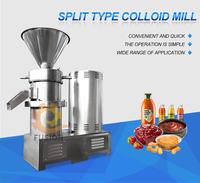 Machine à Broyer les Fèves de Cacao et Sésame, Moulin Colloïdal pour Fabrication de Tahini et Beurre de Cacahuète