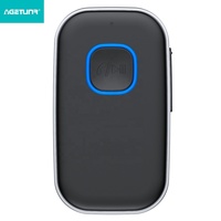 Récepteur Bluetooth sans fil AGETUNR J22 Mini V5.3 AUX 3,5 mm avec micro intégré, kit mains libres, adaptateur musical pour voiture/maison/bateau/casque