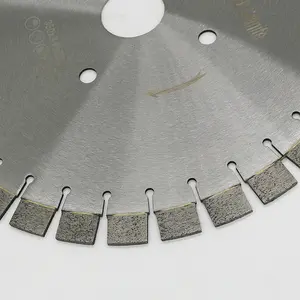 Cina diproduksi profesional Diameter 350mm granit gergaji pisau untuk memotong cepat granit 14 inci berlian pisau pemotong