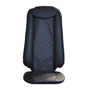 Boguan Electric Massage Pillow Backrest With <b>Remote</b> <b>Control</b> For Neck Shoulder Waist Hip <b>Plug</b> In Artificial Leather - Product Image 3