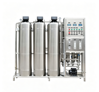 Système d'osmose inverse Tonglida durable pour eau pure, pression PLC 500L/heure, traitement de l'eau en acier inoxydable pour usage industriel