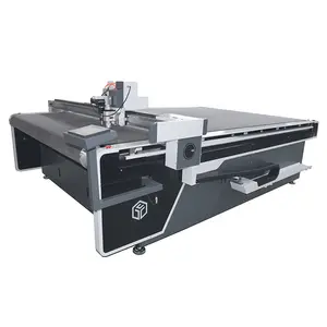 oscillating knife kt board Cnc Cutting cardboard boxes gluing equipment By Blades with ce certificate