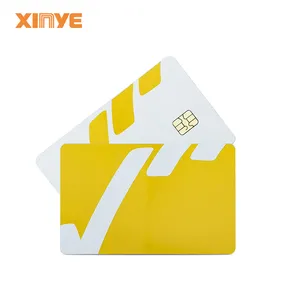 Blank Chip Cards RFID Contact IC Cards 4442 Chip Custom Blank Printable PVC Smart Card