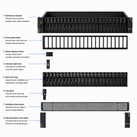 Serveur de stockage en rack Lenovo 2U24 NVMe, 24 baies, échange à chaud, stockage réseau, série DE