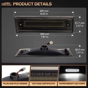 Nouveaux feux latéraux de garde-boue avant fumés pour Chevrolet C10 C20 Suburban K10 Blazer K5 GMC C1500 K1500 R2500 Jimmy - Product Image 6