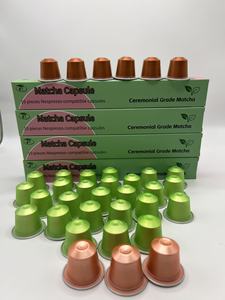 Capsules de café matcha chinois de qualité supérieure, latte instantané, sans sucre, compatibles avec les machines <span class=keywords><strong>Dolce</strong></span> <span class=keywords><strong>Gusto</strong></span> - Product Image 2