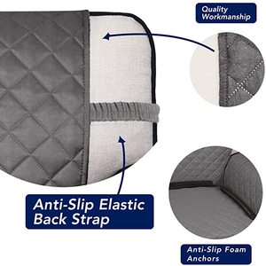Protector de Muebles Impermeable de Tela de Gamuza, Funda de Sofá Elástica Reversible, Funda de Sofá Acolchada para Venta al por Mayor - Product Image 5