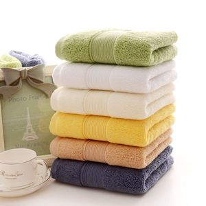 Logo du client 100% Coton Luxe Hôtel Plaine Visage Serviette De Bain Ensemble - Product Image 1