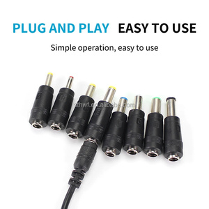 Alimentation réglable AC 3V-24V 3A AC DC 8 Plug Connect <span class=keywords><strong>Adaptateur</strong></span> universel réglable AC à DC <span class=keywords><strong>220V</strong></span> <span class=keywords><strong>110V</strong></span> à 3V 24V 9W 72W EU US - Product Image 5