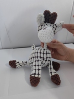Jouet à mâcher durable pour chien, en forme d'âne amusant, résistant, en peluche, fabriqué en corde robuste, vente en gros