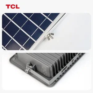 TCL étanche 100W/200W extérieur de haute qualité IP65 étanche 100W/200W projecteur de lumière d'inondation solaire de jardin