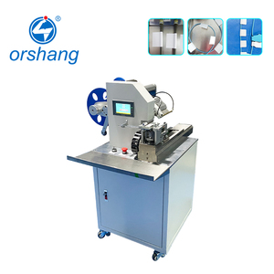 Orshang Halbautomatische Kabel-Falt- und Etikettiermaschine für USB-Datenkabel, Verbindungskabel-Falt- und Etikettiermaschine - Product Image 1