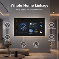 Interrupteur de scène KNX GVS CHTI-15.6, panneau tactile mural IPS, Wi-Fi, USB-C pour la domotique de toute la maison, hôtel, usage domestique