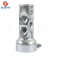 Silencieux d'échappement universel pour moto de 47 mm, insert réglable, déflecteur, silencieux DB Killer, éliminateur de bruit, tuyaux de 50 mm/2 pouces