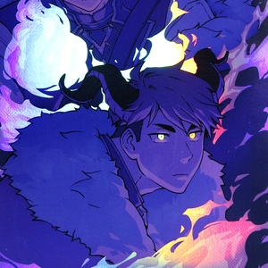 Tùy chỉnh cao cấp Anime lá nghệ thuật in giấy Poster Holographic Manga truyện tranh holofoil in minh họa tường trang trí nội thất Quà Tặng Áp phích - Product Image 6