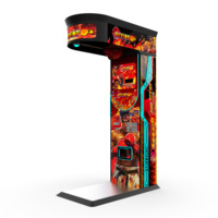 Máquina de Juego Arcade de Boxeo Comercial con Monedas, de Plástico, con Soporte en Inglés para Centros de Entretenimiento Familiar y de Diversión