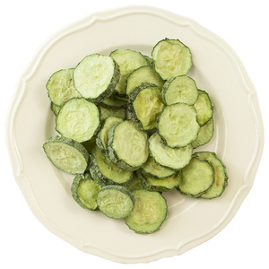 Gefriergetrocknete Gurke Lyophilisiertes Gemüse Gefriergetrocknete Gurkenscheiben - Product Image 6