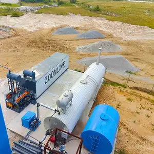 Máquina de derretimento de betume de saco de 4-10 toneladas por hora