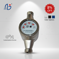 Compteur d'eau froide multi-jets en acier inoxydable, classe 2, IP68, sortie impulsionnelle, norme russe, OEM MAP10, pression