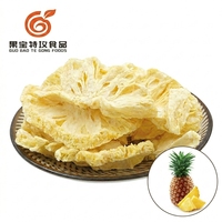 Tranches d'ananas lyophilisées en vrac, 100% naturelles, pur produit, emballées sous vide, nouvelle récolte, sucrées, prêtes à consommer