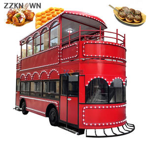 Remolque de Comida Móvil 2025, Carrito de Comida de Dos Pisos, Carrito de Venta de Helados Personalizado de Acero Inoxidable, Aluminio y Fibra de Vidrio - Product Image 4