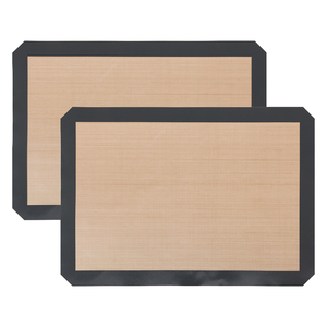 Tapis de cuisson en silicone résistant à la chaleur, taille personnalisée, grand tapis de cuisson en silicone antiadhésif coloré pour four - Product Image 1