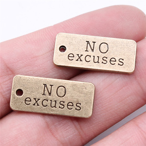 Gangan 24x10mm 2.76g antico colore bronzo Bestseller nel commercio estero senza scuse ciondolo - Product Image 4