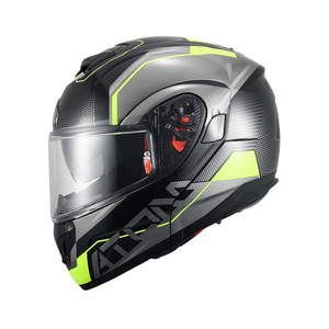 Casco de Motocicleta MTHELMETS con Carcasa de ABS, Casco Modular de Liberación Rápida FF, CE/ABS, Ventilación para 4 Estaciones, Equipo para Calle/Pista, Directo de Fábrica - Product Image 1