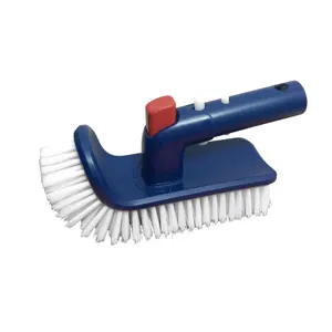 180 Degree Rotation Handle Scrub Brush for Cleaning Swimming Pool,Spa, Bathroom, Hot Tub, Kitchen