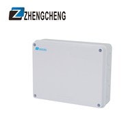 Boîtier/Enceinte étanche IP65 en ABS pour montage mural extérieur, dimensions 150x150x70mm