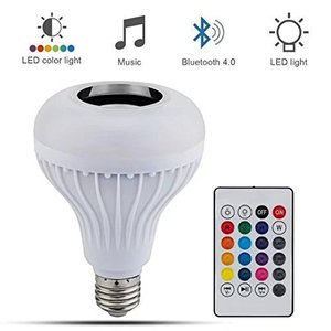 12 Wát LED Âm Nhạc RGB Thay Đổi Màu Sắc Loa LED Bulb Với Điều Khiển Từ Xa Âm Thanh Đèn LED Bulb - Product Image 5