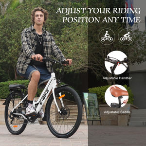 Axiniu Vélo électrique urbain à <span class=keywords><strong>bas</strong></span> prix 350W 36v, vélo électrique de ville 26 pouces pour femmes - Product Image 4