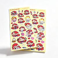 Etiquetas Adhesivas Personalizadas con Logotipo Impermeable, Impresión de Etiquetas de Marca, Vinilo PVC Autoadhesivo, Hojas de Etiquetas Personalizadas con Corte Kiss Cut