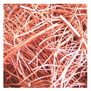 99.99% High Quality Waste Copper Wire Hot Sale Large Stock Metal Raw Materials Supplier for Recycling Wasted Copper Wires