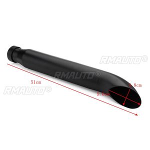 20 Inch Universal <b>Motorcycle</b> <b>Exhaust</b> Pipe Cafe Racer <b>Exhaust</b> Tip Tail Tube Chrome Black/Silver <b>Exhaust</b> <b>Systems</b> for Honda/Yamaha - Product Image 6