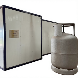 Macchina per Sabbiatura di Bombole GPL Linea di Verniciatura a Polvere Completamente Automatica - Product Image 1