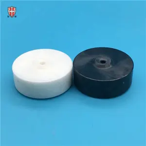 Polished White Black Isostatic ZrO2 Zirconia Ceramic Wheel Roller Disc