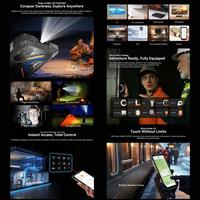2026 Global Version Blackview ROCK 3 Phone Thermal Imager 8GB+256GB 6.78 inch Android 16 4G NFC Blackview Mobile Phone
